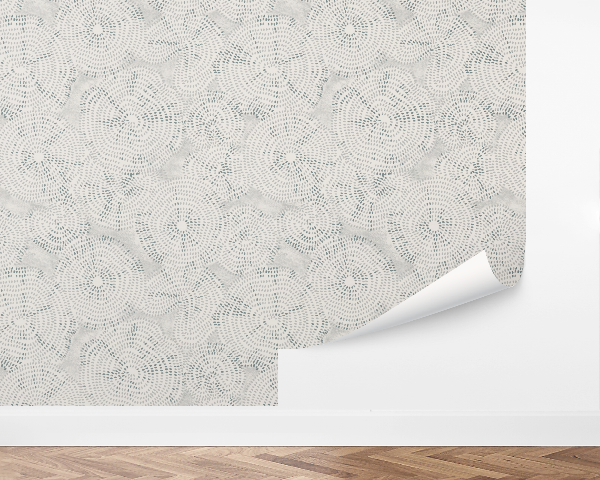Abstract Lily Pads Peel And Stick Removable Wallpaper | Love vs. Design