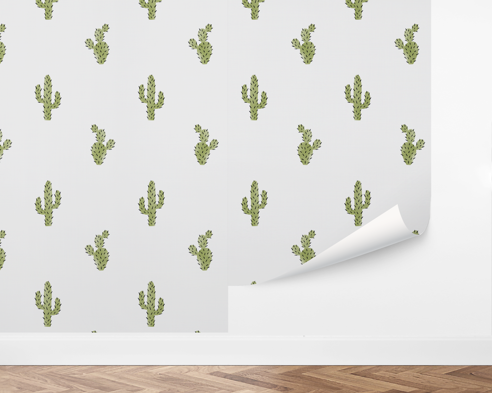 Cute Cactus Wallpaper by Love vs. Design