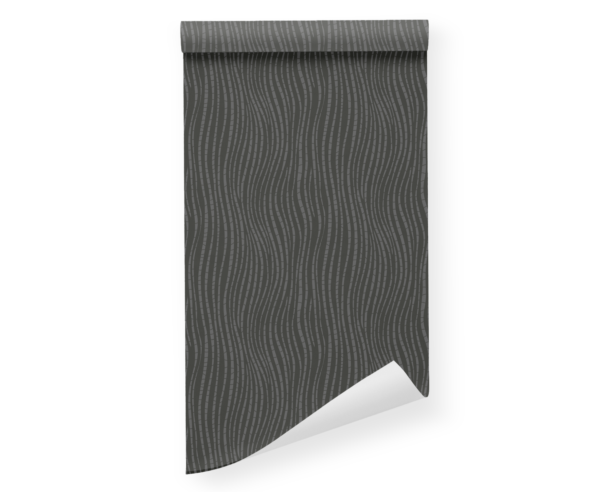 Luxe Wavy Stripes Peel And Stick Removable Wallpaper | Love vs. Design