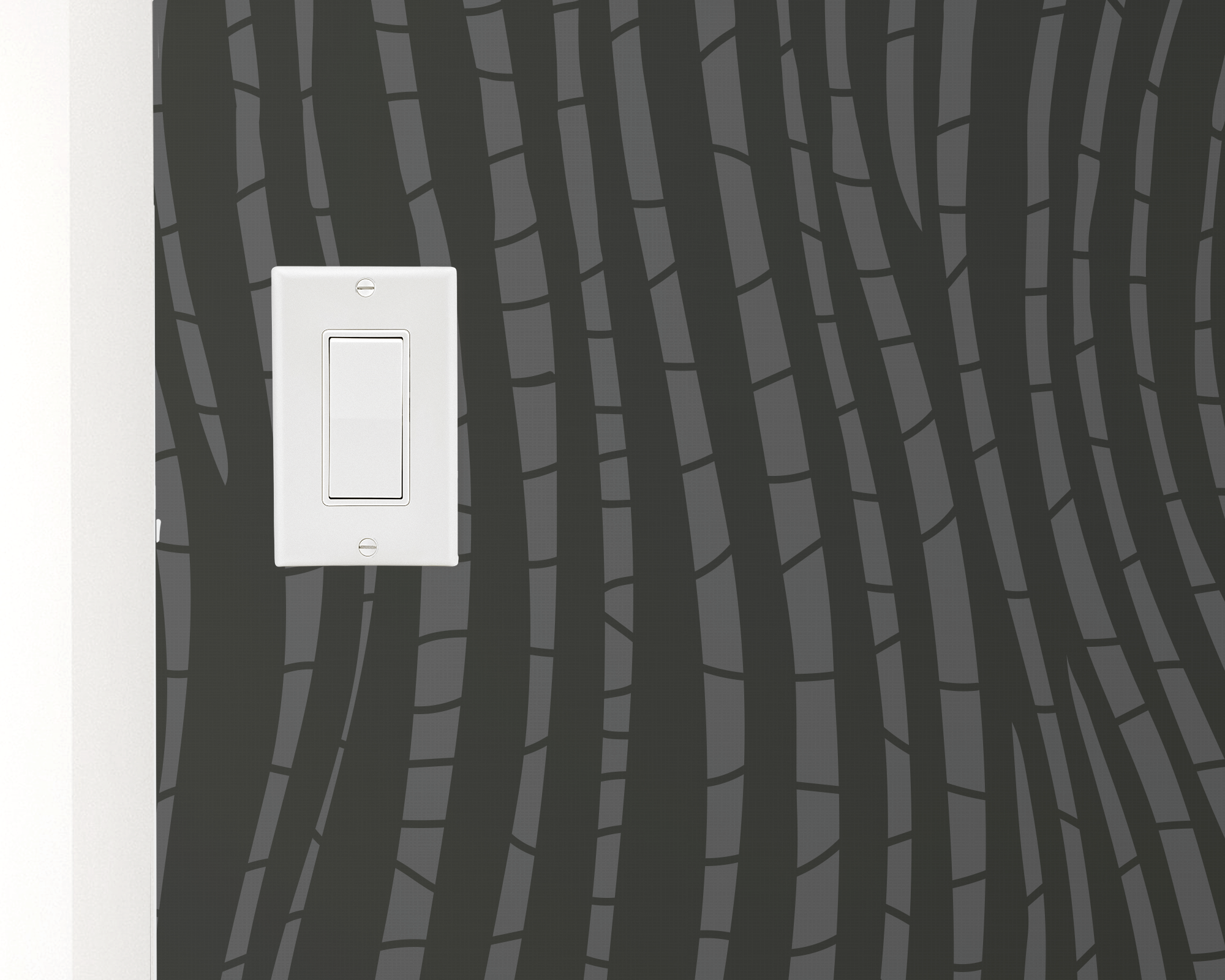 Luxe Wavy Stripes Peel And Stick Removable Wallpaper | Love vs. Design