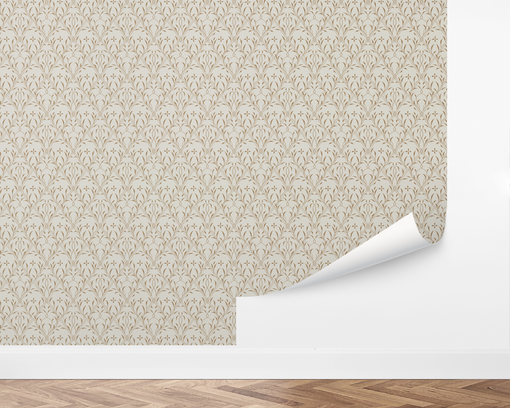 Regal Trellis Peel And Stick Removable Wallpaper | Love vs. Design