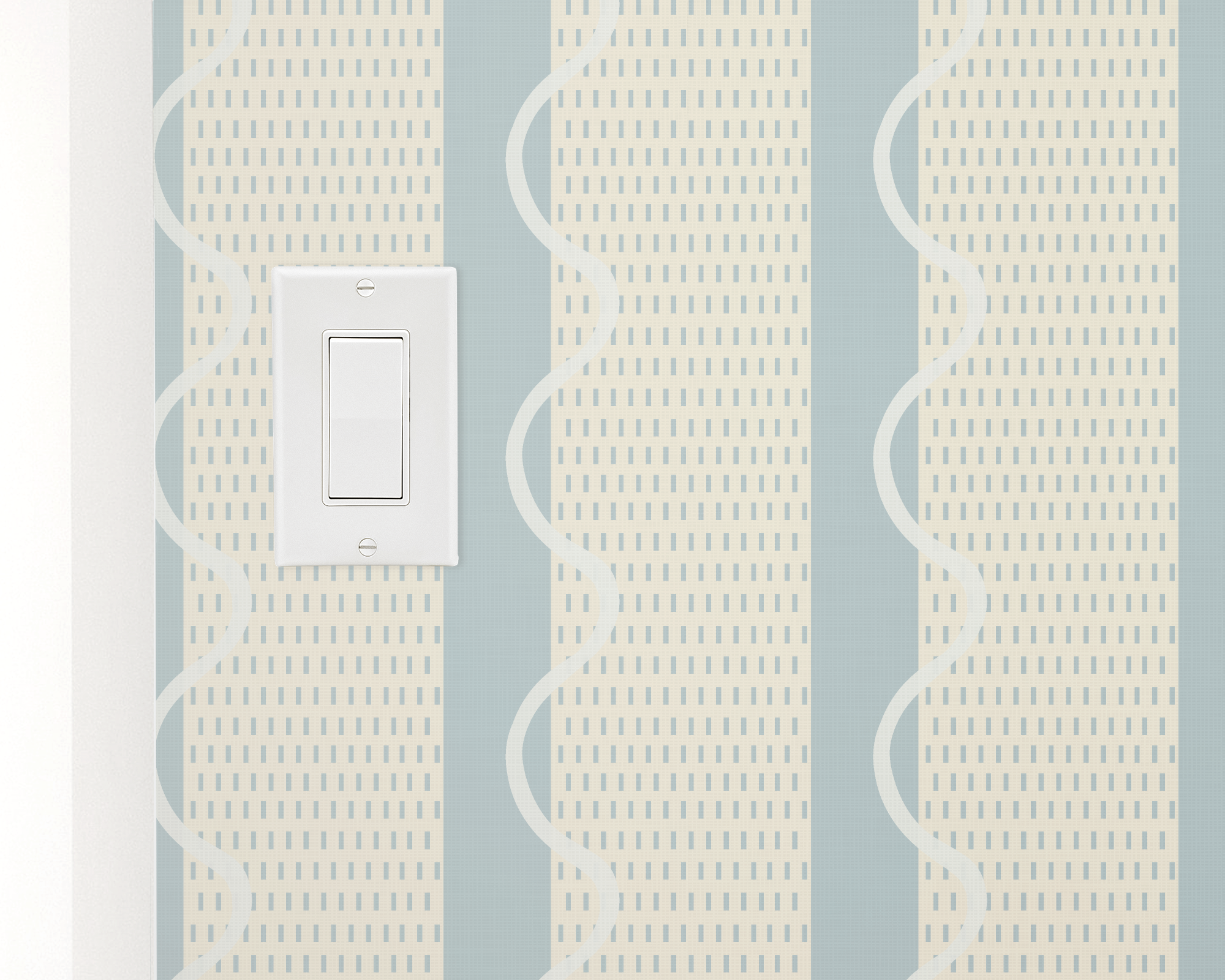 Wavy Vibes Peel and Stick Removable Wallpaper | Love vs. Design